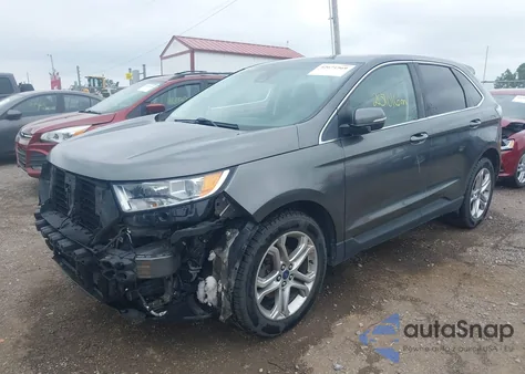 2018 Ford Edge Titanium from USA, damaged, VIN 2FMPK3K92JBB68076